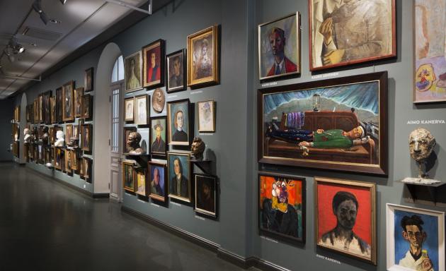 Collections exhibition Stories of Finnish Art at Ateneum Art Museum. Photo: Finnish National Gallery/Hannu Pakarinen.
