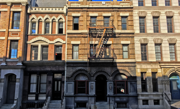 Lower East Side, New York City Backlot, Paramount Pictures Studios
